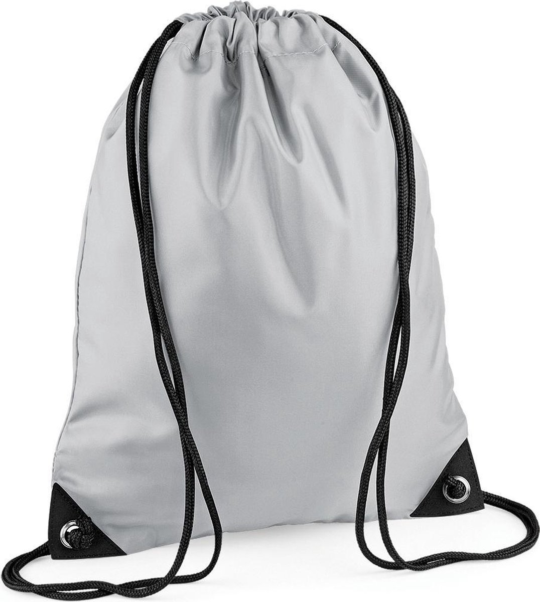 Bagbase Gymtas - Met Rijgkoord - 12 Liter - Licht Grijs
