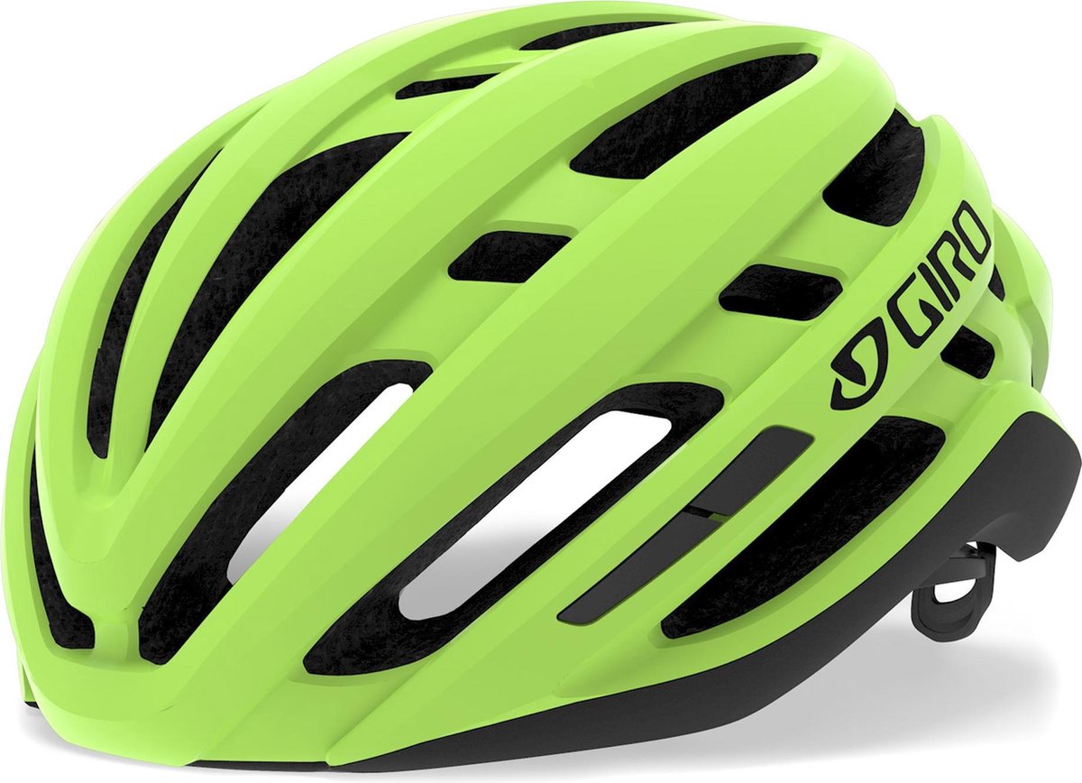Giro Sporthelm - Unisex - geel/zwart 52,0-55,5 hoofdomtrek