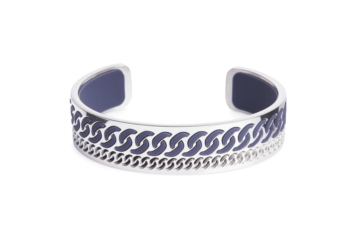 Rubz Armband Zilver-  Verwisselbare Banden