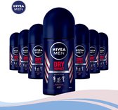 Nivea Men Dry Impact Deodorant Roller 7x50 ml - Voordeelverpakking