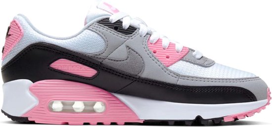 Nike Air Max 90 Sneakers - Maat 39 - Vrouwen - roze/wit/grijs/zwart |  bol.com