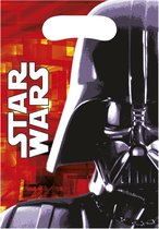 PROCOS - 6 feestzakjes Darth Vader Star Wars - Decoratie > Feestzakjes