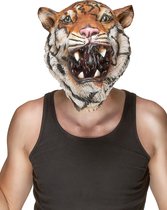 Vegaoo - Integraal tijger masker voor volwassenen