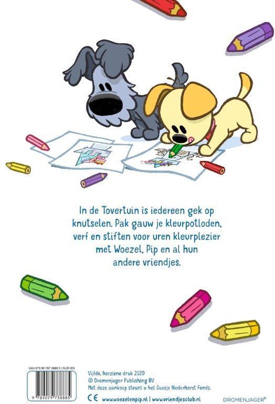 Klap Vlot prijs Woezel & Pip - Kleurboek Woezel & Pip, Guusje Nederhorst | 9789079738885 |  Boeken | bol.com