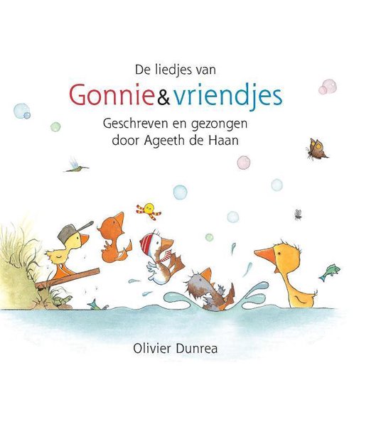 Boek cover Gonnie & vriendjes  -   De liedjes van Gonnie & vriendjes van Ageeth De Haan (Hardcover)