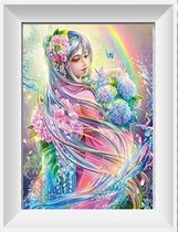 Artstudioclub®  Strass steentjes Diamond painting volwassenen, Fantasy fairycm 30x40cm luxe versie