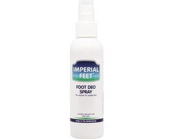 Voetspray 150ml | Voetdeodorant tegen Zweetvoeten | Anti-transpirant | Behandeling van Stinkende Voeten | Helpt ook bij Kalknagels & Voetschimmel | Anti-zweet | Schoenspray Met Munt Geur - Sterke 24-uurs Bescherming - 150ml IMPERIAL FEET
