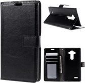 Book Cover wallet hoesje LG G4 zwart