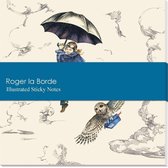 Set van 2 Memobloks Roger La Borde, zelfklevende notitieblaadjes,Geïllustreerd