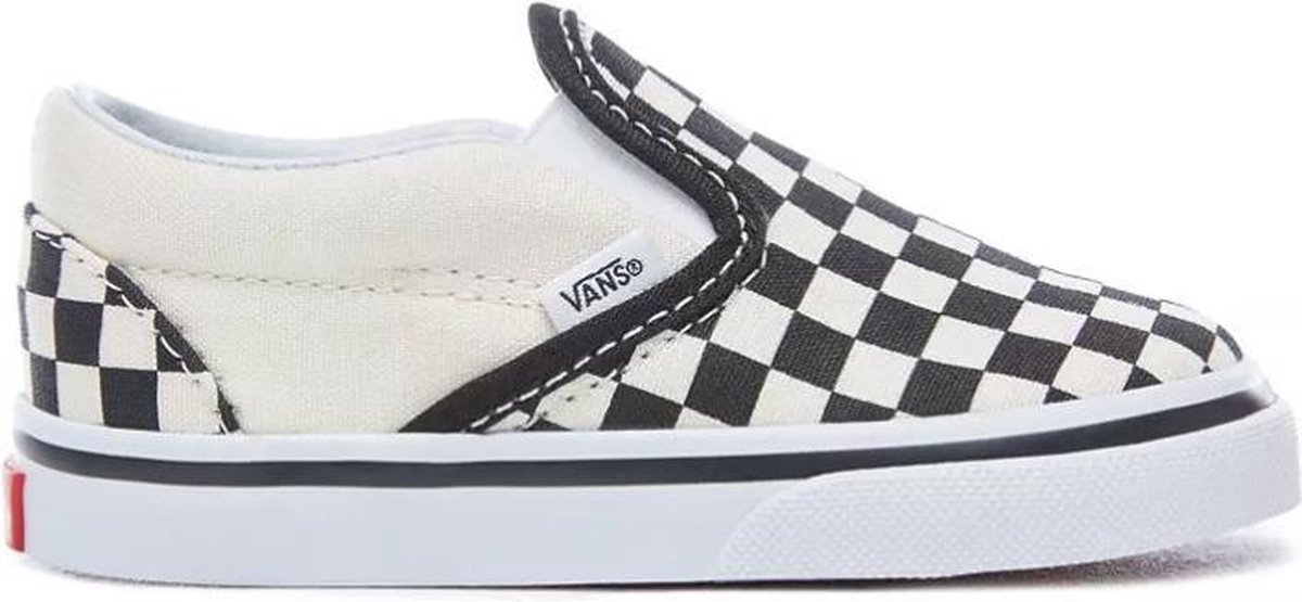 Vans Td Classic Slip-on & Checkerboard/ 8 Zwart