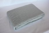 Bedsprei Verena grijs 270 x 280 incl. 2 kussenslopen