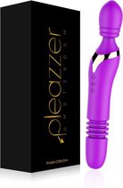 Pleazzer Swing Vibrator – Dubbele dildo vibrator met verwarmde kop – Vibrators voor vrouwen – Sex toys – Paars