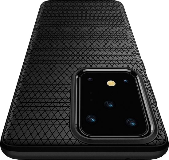 Spigen Liquid Air for Galaxy S20 Ultra matt black bol