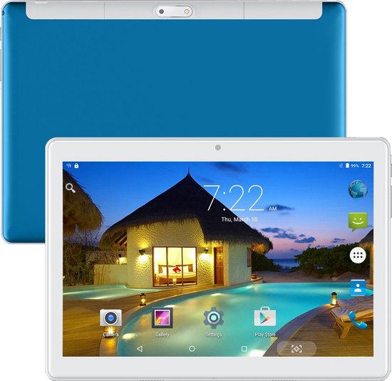 Schoolonderwijs Zeeziekte onbetaald Kindertablet Blauw Educatief - 10 inch XL - EduTab - Andoroid 9.0 - 16GB -  Tablet -... | bol.com
