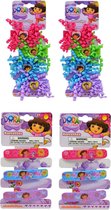 Dora Explorer haarclips | set van 14 stuks