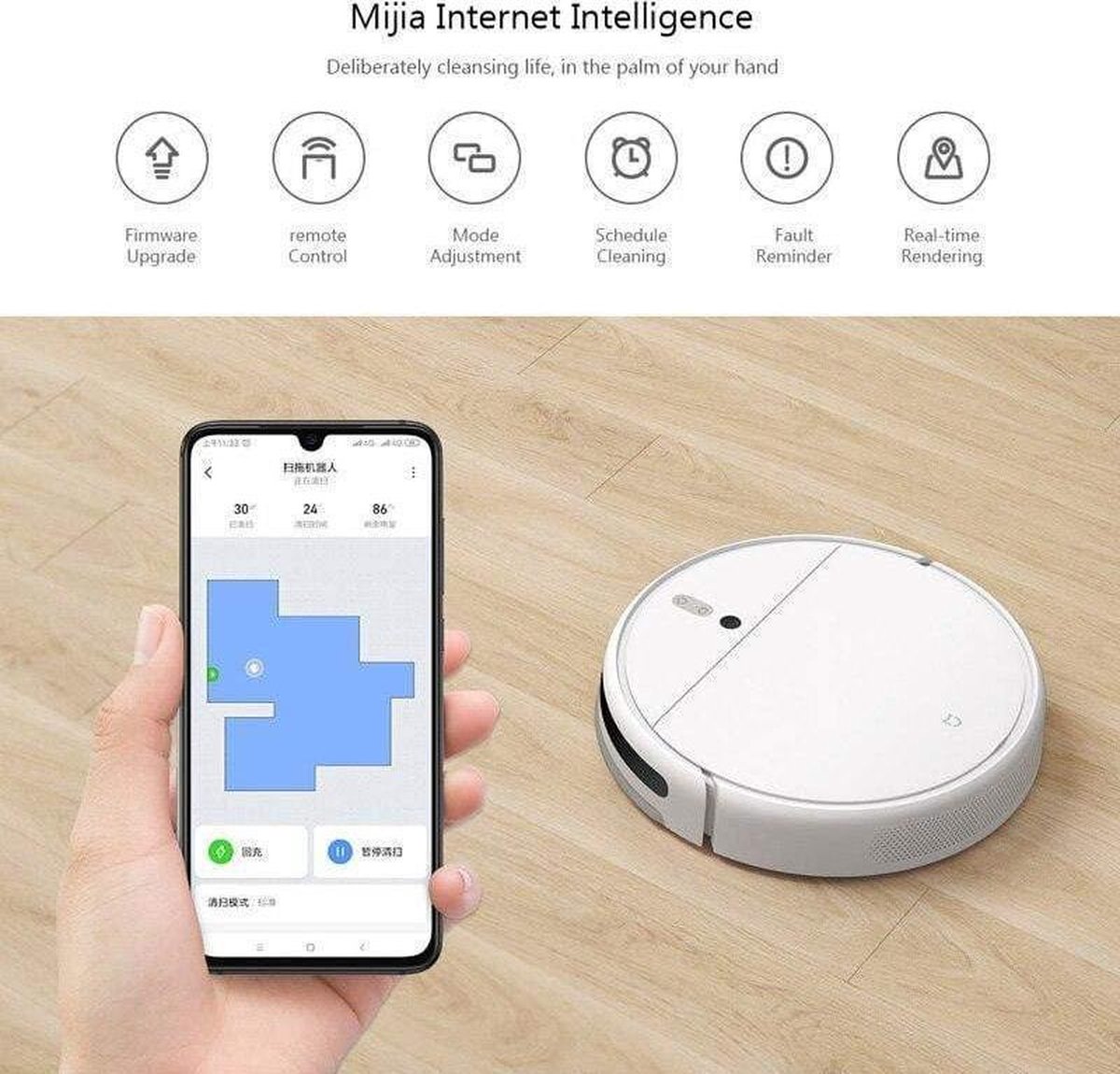 Xiaomi Mijia 1C 2-in-1 Sweeping Mopping Robot Vacuum Cleaner unbox review  and using experience | GearBest Blog