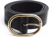 Tannery Leather Tannery Dames Heupriem Zwart 95 cm