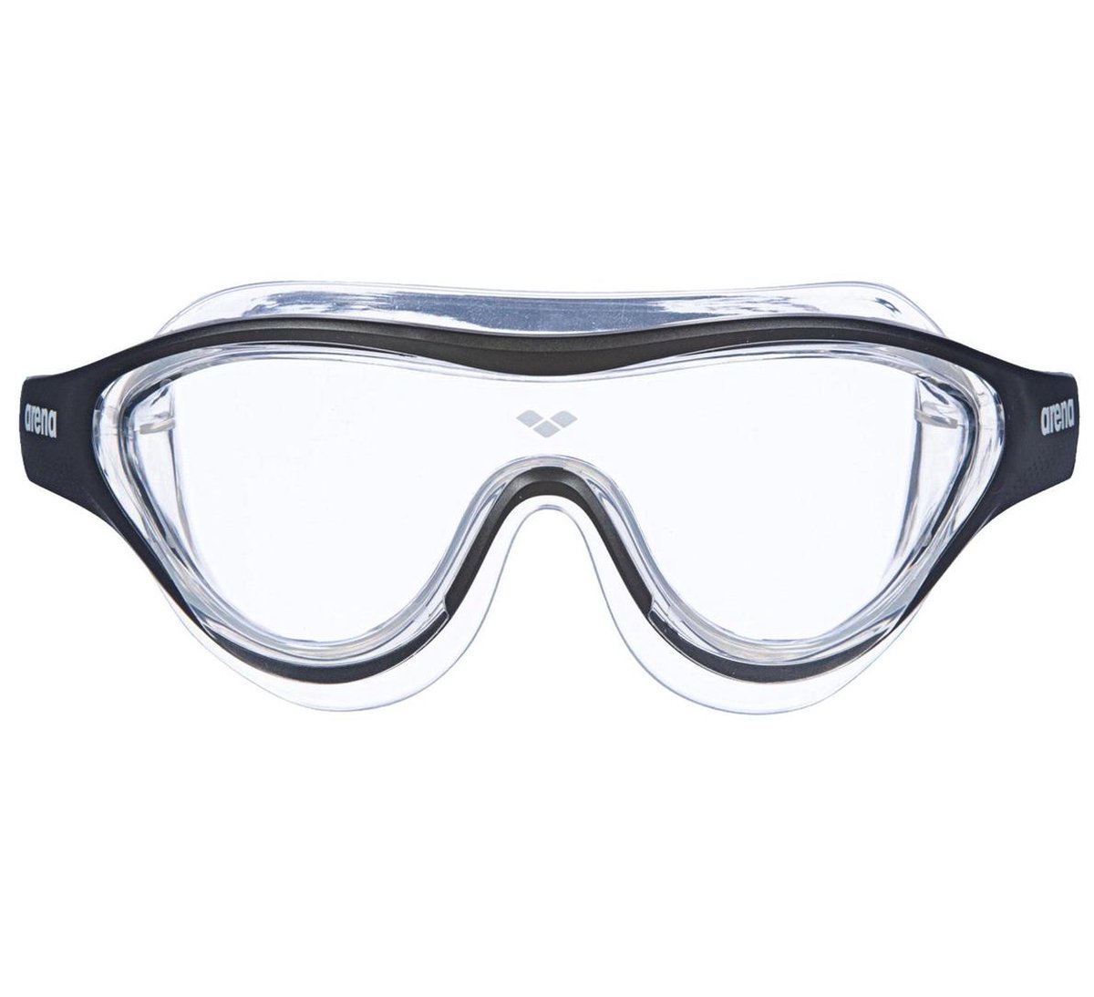 ARENA | The One Mask clear - black - transparent — afbeelding 11