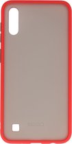 Hoesje Geschikt voor de Samsung Galaxy A10 - Hard Case Backcover Telefoonhoesje - Rood