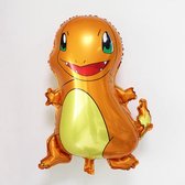 Pokemon ballon, Charmander, Ballon, Kinderballon, Folieballon, Pokémon, Reuze ballon 60 x 50 cm - Oranje