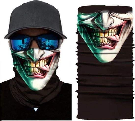Bandana moto - écharpe tube - écharpe chamois - masque moto - masque ski - masque moto - masque ski - crâne / crâne