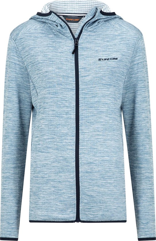 Saffron dames fleece vest Lichtblauw