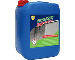 Terras en gevelreiniger voor natuursteen, hout, crepi - Geconcentreerd - Guardwash Express 5L - Tot 15L kant- en klaar