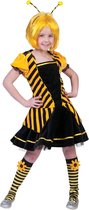 Bij & Wesp Kostuum | Bee Betty | Meisje | Maat 152 | Carnaval kostuum | Verkleedkleding