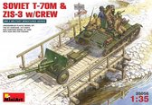 MiniArt Soviet T-70M & ZIS-3 w/Crew  + Ammo by Mig lijm