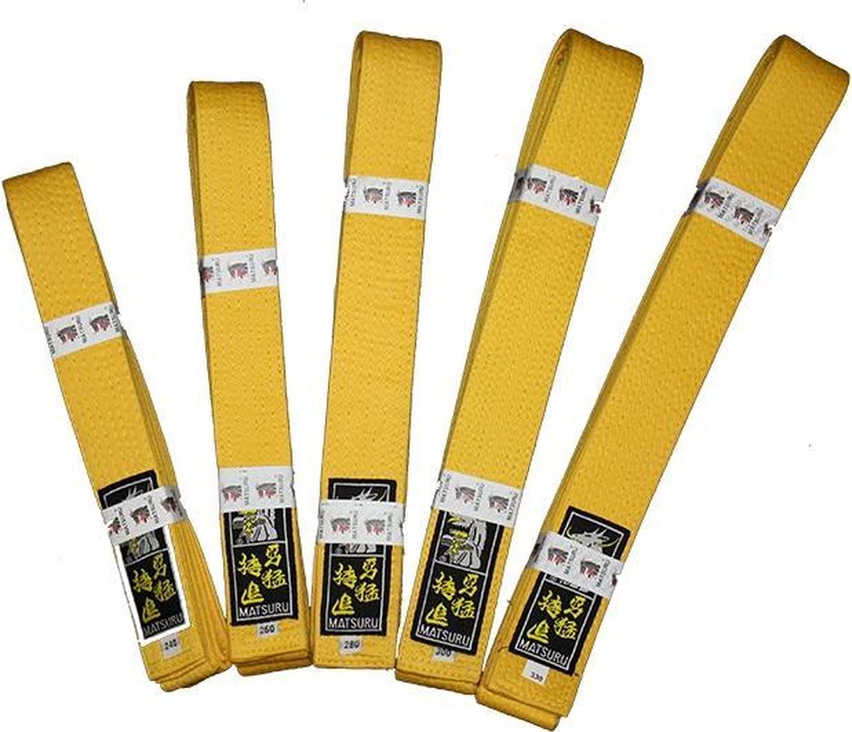 Budo band Geel - 330 cm
