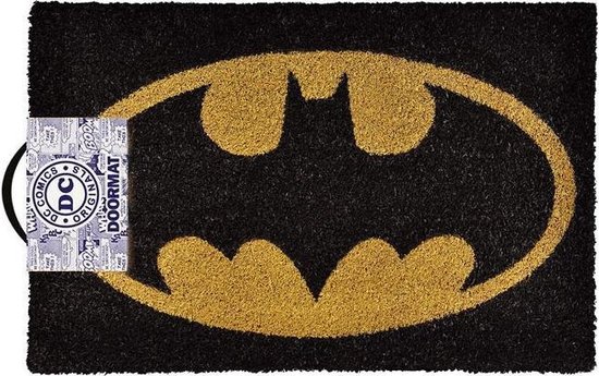 DC Comics Batman Kleur Logo Deurmat | bol.com