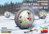 Miniart - Soviet Ball Tank With Winter Ski Interior Kit - Min40008 - modelbouwsets, hobbybouwspeelgoed voor kinderen, modelverf en accessoires