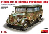 1:35 MiniArt 35147 Mercedes L1500A (Kfz.70) German Personnel Car Plastic kit