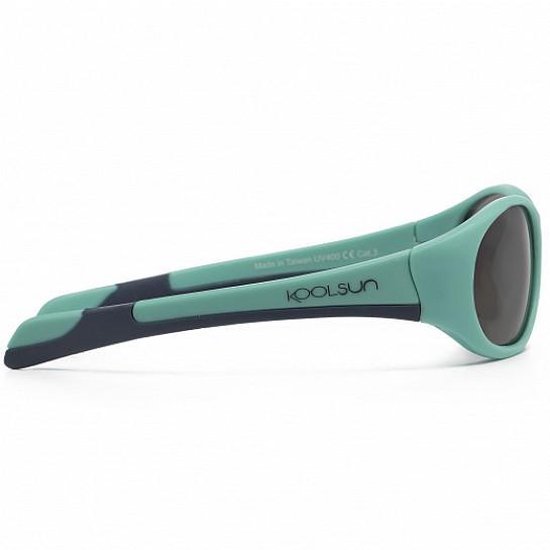 KOOLSUN - Fit - Kinder Zonnebril - Aqua Sea Navy - 1-3 jaar van Koolsun — afbeelding 2