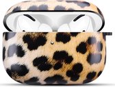 YONO Hoesje geschikt voor Apple Airpods Pro 1 / 2 – Hard Case - Leopard