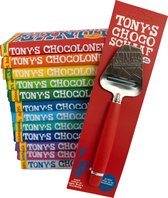Tony's Chocolonely Classic Pakket Chocoschaaf - 12 x 180 Gram
