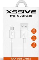 Xssive Type-C USB kabel - 2 meter - Wit