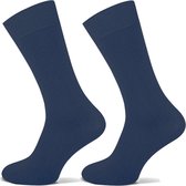 Heren sokken 3-pack kleur: denim maat: 40-46