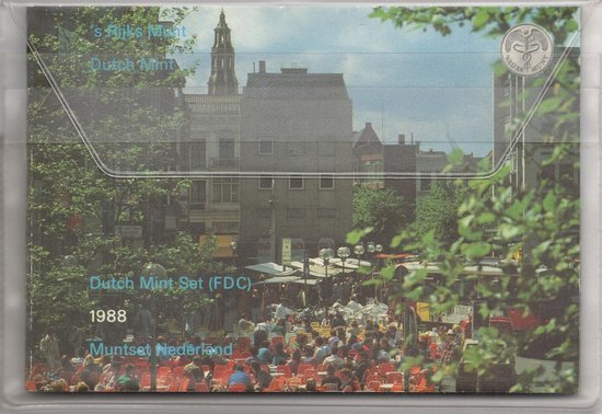 Afbeelding van het spel Nederland Jaarset Munten 1988 FDC - Groningen