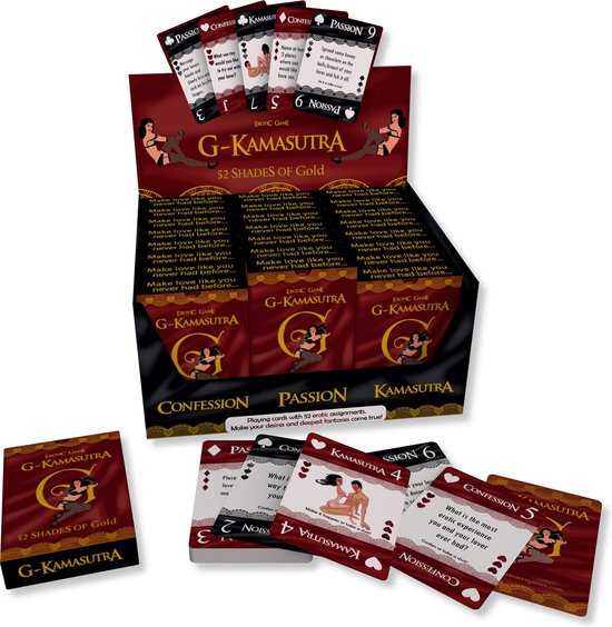 Kamasutra 52 Shades Of Gold Erotische Spellen 18 Erotic Card Game Games 