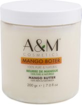 Mango boter/butter voor haar en huid 100% puur&zuiver (koudgeperst)