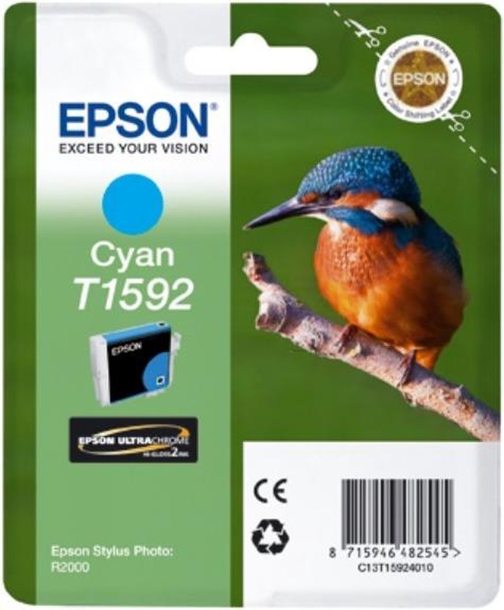 Epson T1592 - Inktcartridge / Cyaan