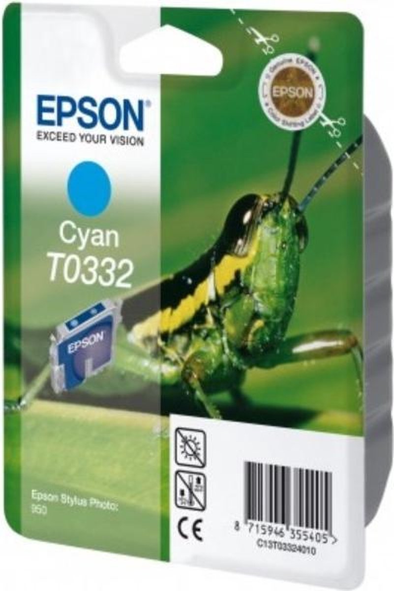Epson T332 - Inktcartridge / Cyaan