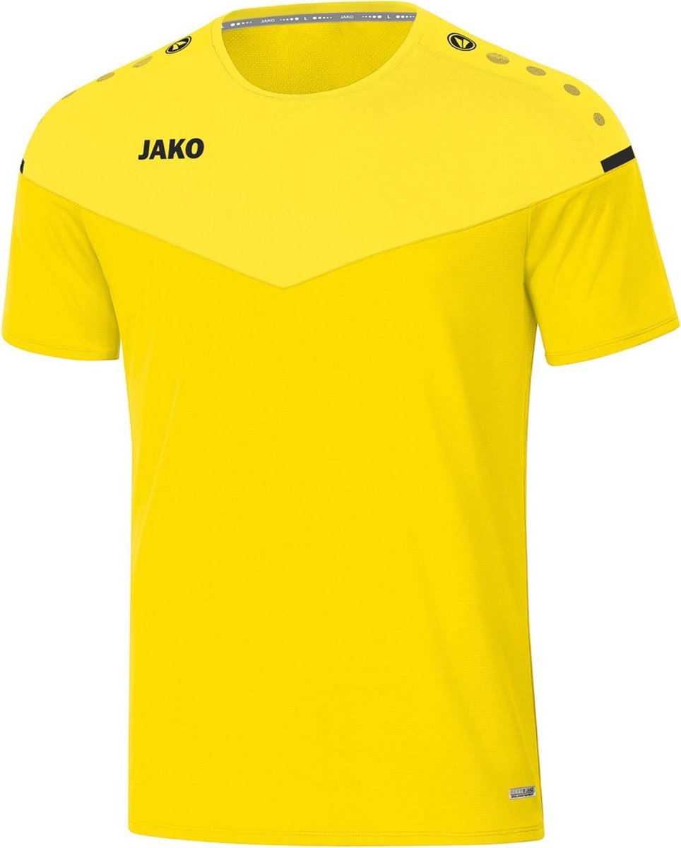 Jako Champ 2.0 Sportshirt - Maat M  - Mannen - geel/lichtgeel