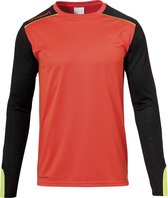 Uhlsport Tower  Sportshirt - Maat 140  - Unisex - rood/oranje/geel/zwart