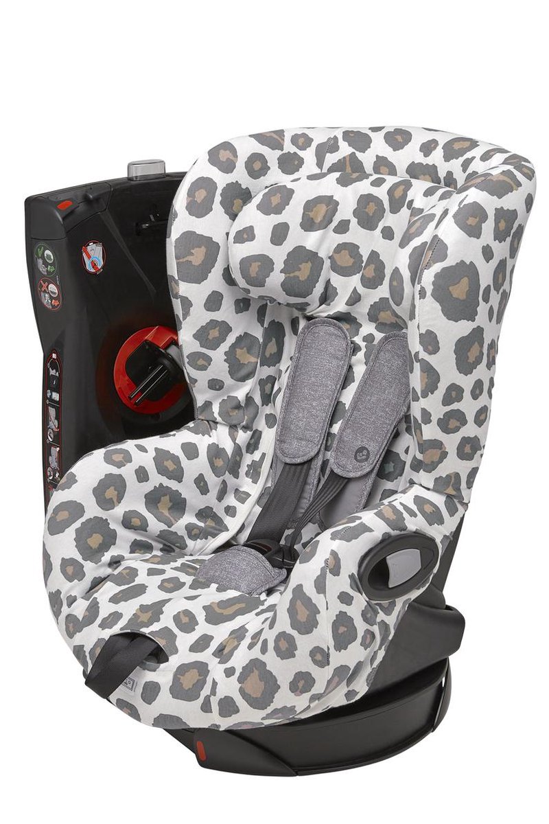 Meyco autostoelhoes groep 1+ met hoofdsteun Panter - neutral | bol.com