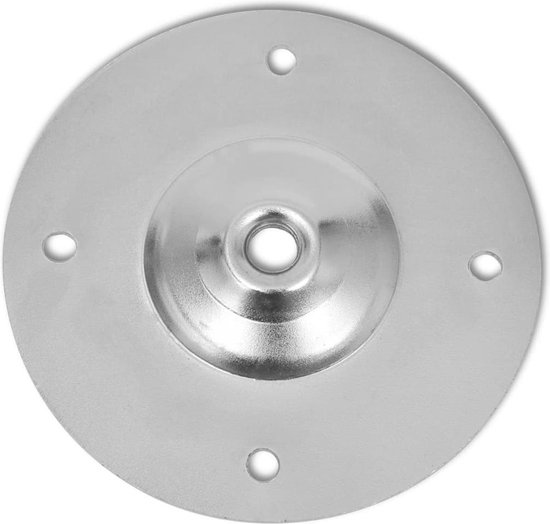vidaXL Pieds de table - Télescopiques - 4 pcs - Pieds de table télescopiques Chrome - Pieds de table - Ensembles de tables - Pieds de table basse - Pieds de chaise de salle à manger