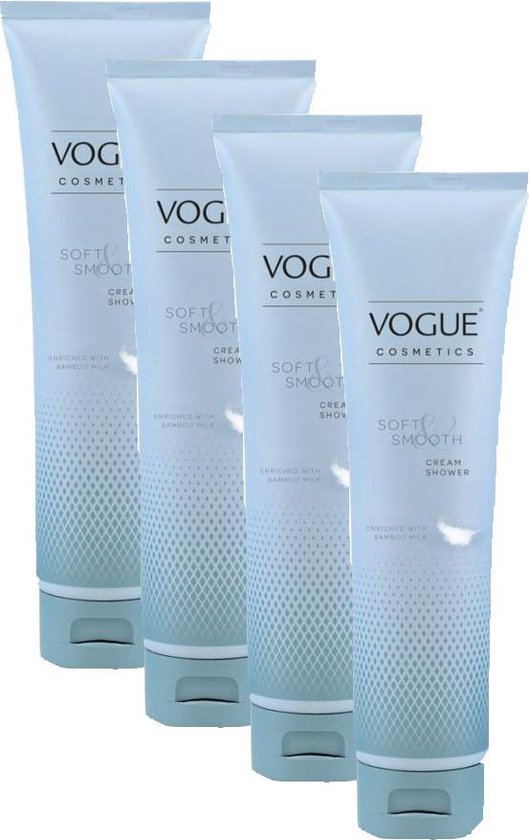 bol.com | Vogue Douchegel Soft & Smooth - Vooreelverpakking 4 x 160 ml