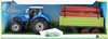 Toi-toys Tractor Met Oplegger Blauw 20 Cm