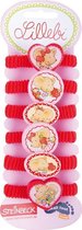 Small Foot Haarelastiekjes Rood/roze 18 Stuks